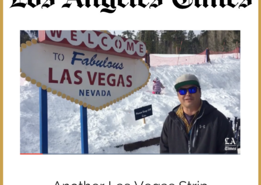 Los Angeles Times: There’s another Las Vegas Strip, where skiers can get away from the glitz