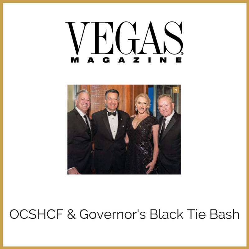 VEGAS Magazine On the Scene Governor's Black Tie Bash Stephanie Forte