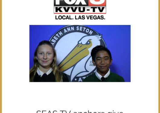 SEAS students featured on Fox 5 Weather Kid Wednesday