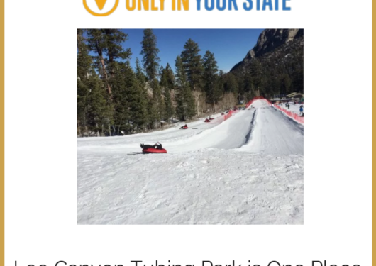 Nevada is Home to the Country’s Most Underrated Snow Tubing Park And You’ll Want To Visit