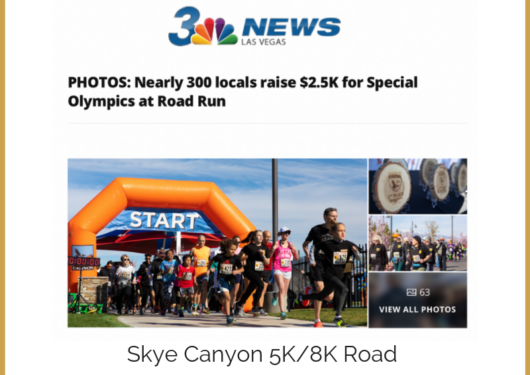Skye Canyon 5K/8K Road Race raises $2.5K for Special Olympics Nevada