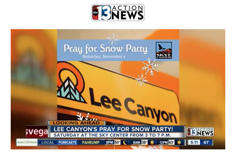 Lee Canyon’s Pray for Snow Party