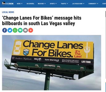 Media Clip Change Lanes for Bikes