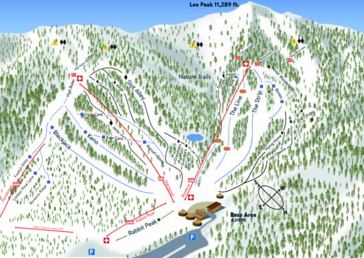 Lee Canyon adds a new quad chairlift, Ponderosa along with a 450-stall parking area.